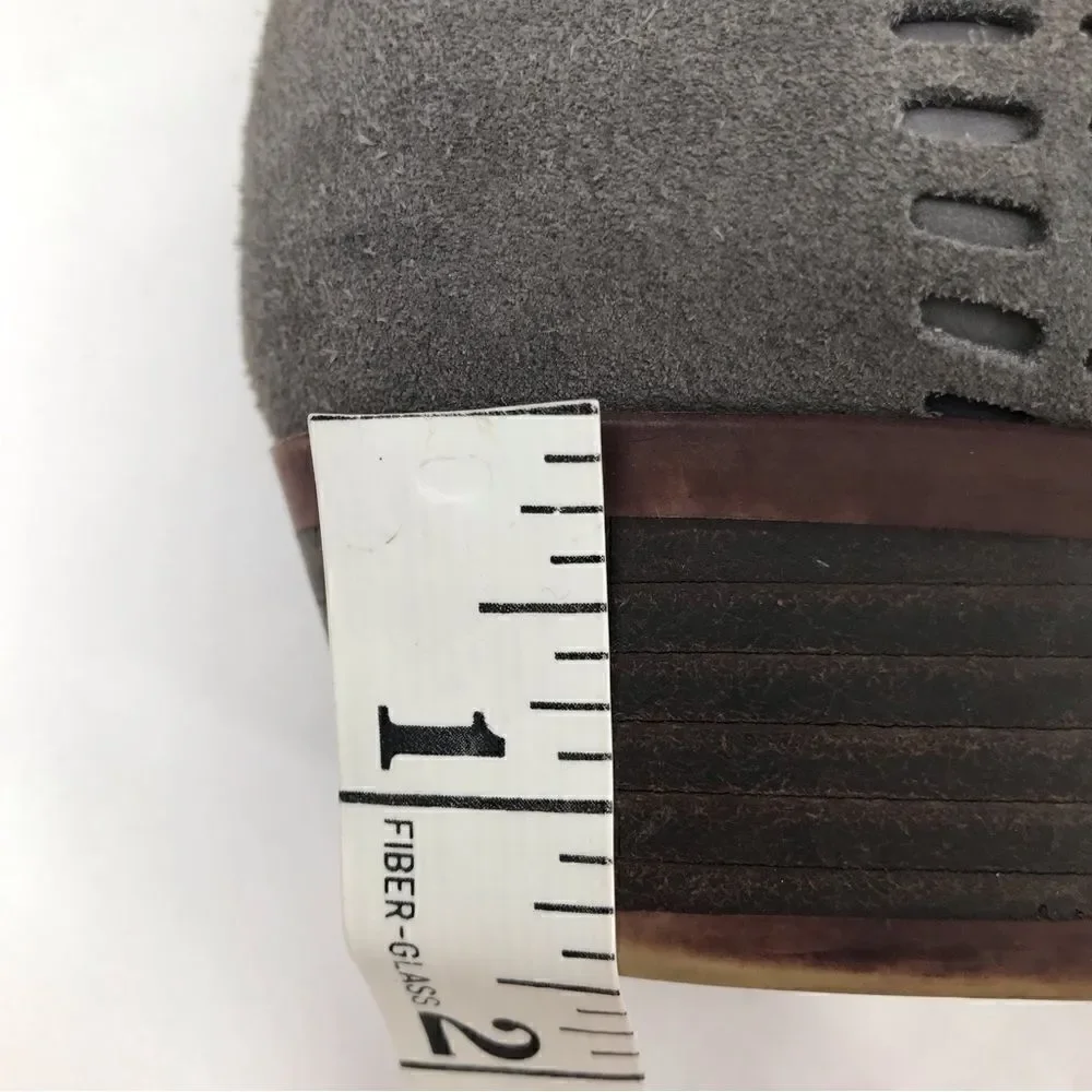 Lucky Brand Bustina Suede Gray Bootie